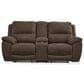 Ashley Next-Gen Gaucho Manual Reclining Loveseat with Console in Espresso, , large