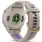 Garmin Forerunner 970 47 mm Soft Gold Titanium Case with French Gray and Translucent Indigo Band, , large