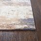 Rizzy Gossamer Rust, Grey, Ivory, Beige, Brown, Orange, and Periwinkle 8" x 10" Area Rug, , large
