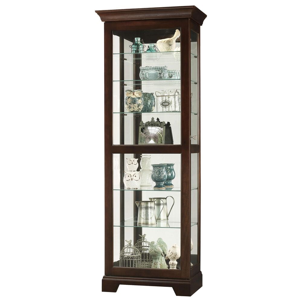 Howard Miller Martindale II Curio Cabinet in Espresso, , large