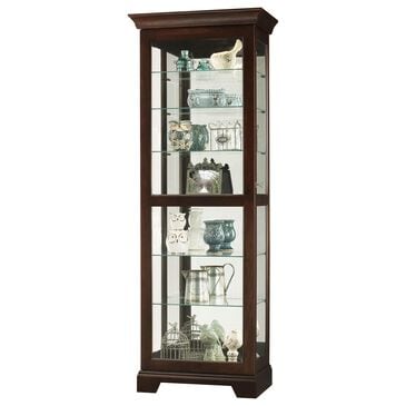 Howard Miller Martindale II Curio Cabinet in Espresso, , large