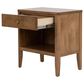 Archbold Furniture Warren 3-Piece King Platform Bedroom Set with Two Nightstands in Harvest, , large