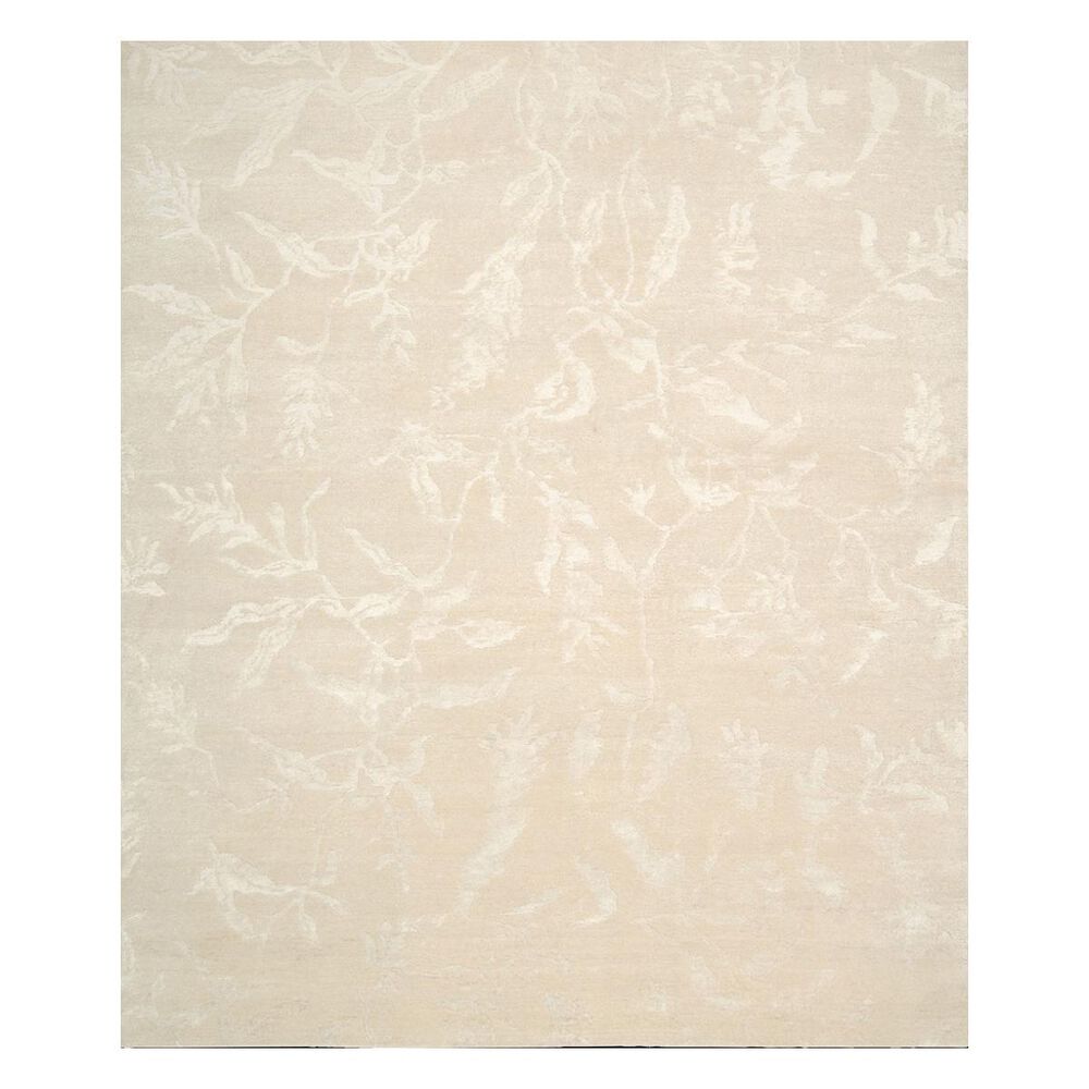 Nourison Silk Shadows SHA01 7'9" x 9'9" Ivory Area Rug, , large