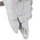 Maple and Jade 12" x 14" Farmhouse Sheep Skull Wall Decor in White and Bronze, , large