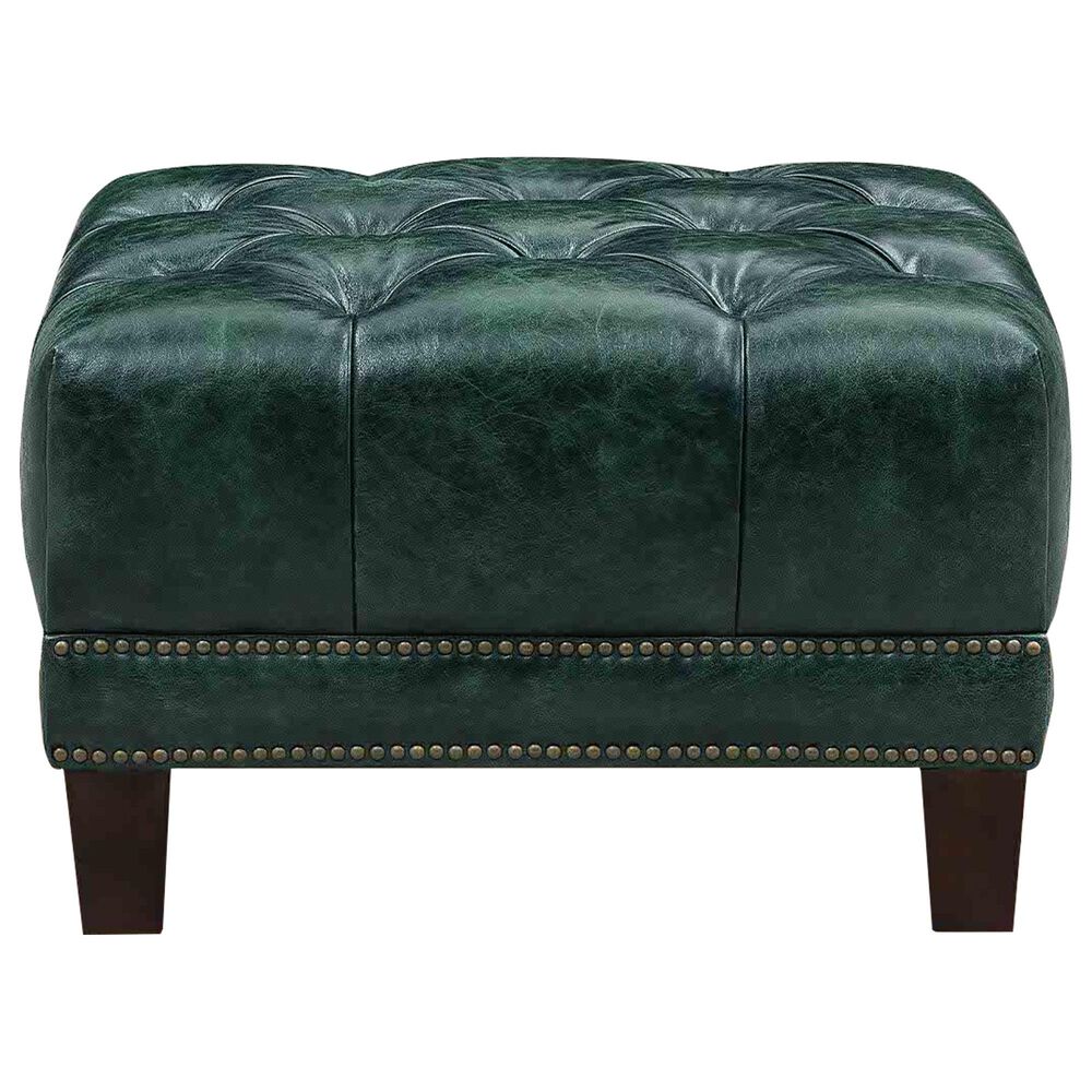 Hydeline Picadilly Ottoman in Emerald Green, , large