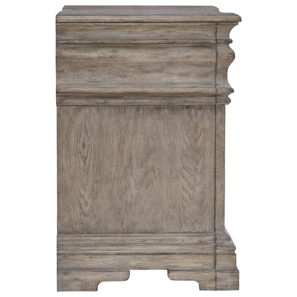 Millenium Blairhurst 3-Drawer Nightstand in Light Grayish Brown, , large