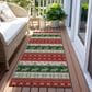Dalyn Rug Company Wonderland WN26 2"3" x 7"6" Red Indoor/Outdoor Runner, , large