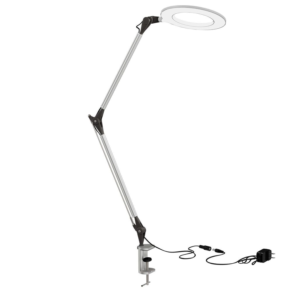 Timberlake Lavish Home LED Task Lamp in Silver, , large