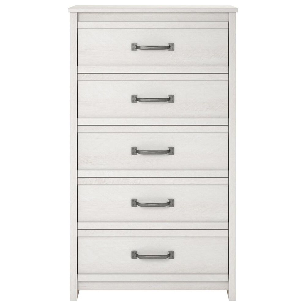 DHP Lake Ave 5 Drawer Chest in Magnolia Oak, , large