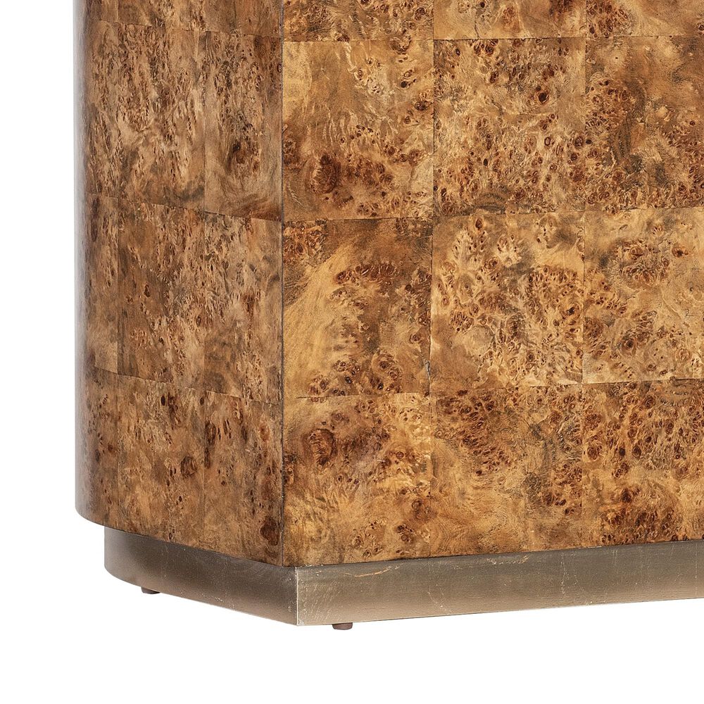 Hooker Furniture MelangeBurlesque End Table in Gold, , large