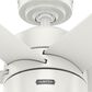 Hunter Solaria 72" Outdoor Ceiling Fan with LED Light in Fresh White, , large