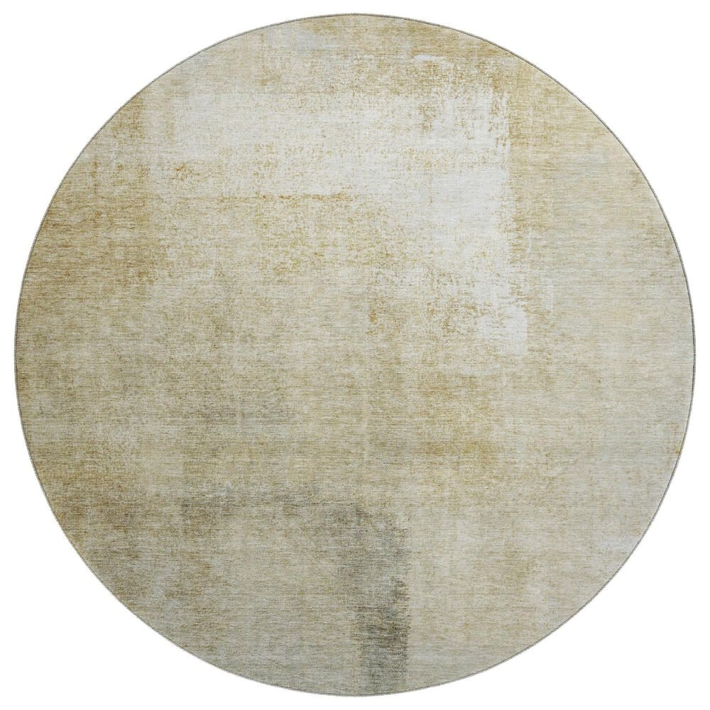 Dalyn Rug Company Trevi TV5 8" Round Wheat Area Rug, , large