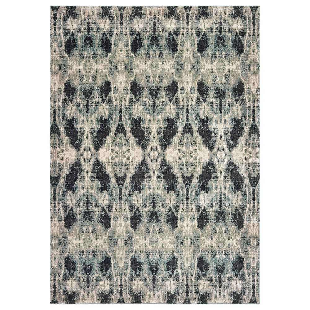 Oriental Weavers Raleigh 5507B 9"10" x 12"10" Gray Area Rug, , large