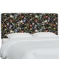 Rifle Paper Co Crafted by Cloth and Company Elly Queen Headboard in Canopy Black/Cream, , large