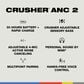 Skullcandy Crusher ANC 2 Wireless Over-Ear Headphone in Primer, , large