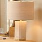 Splendor Living Briarcliff Raffia Table Lamp in Natural and Antique Brass, , large