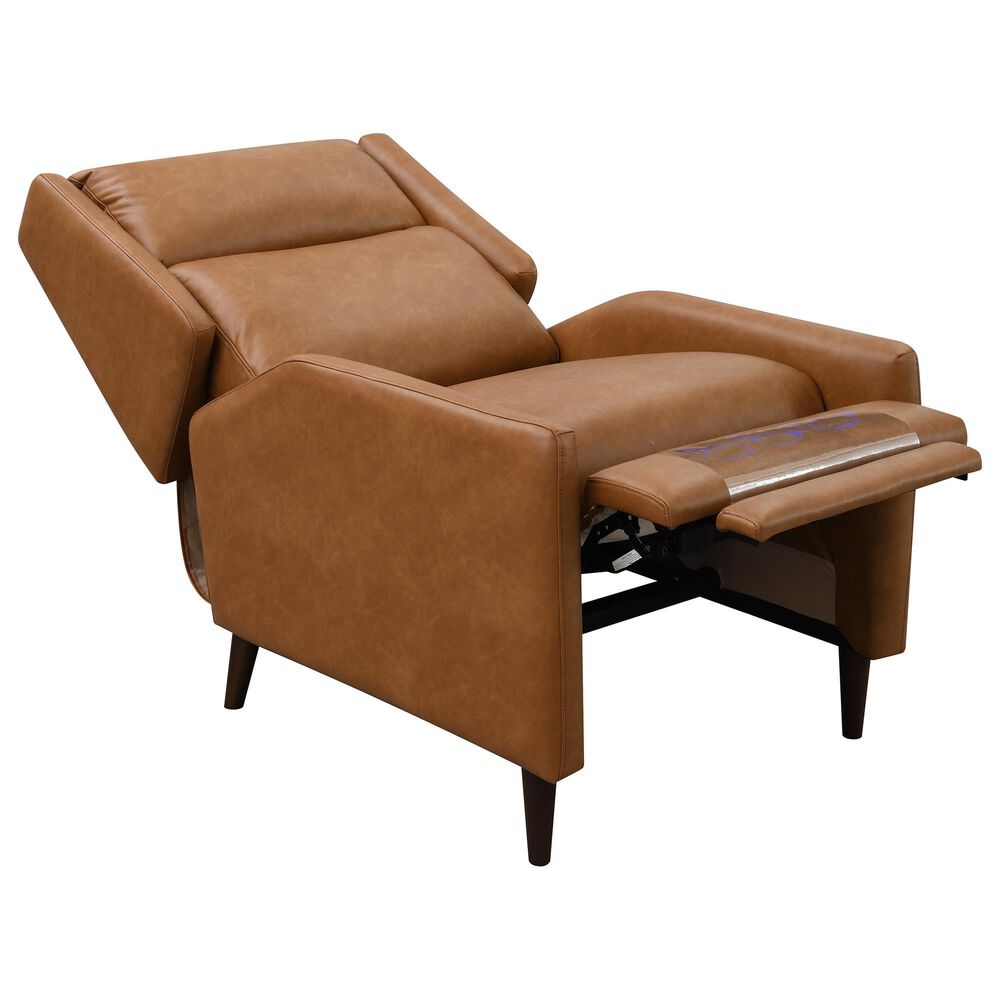 Furniture of America Selric Push Back Recliner in Brown, , large