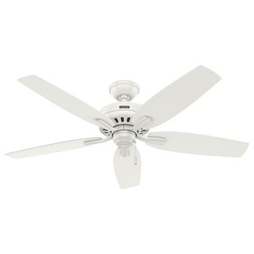 Hunter Newsome 52" Outdoor Ceiling Fan in Fresh White, , large