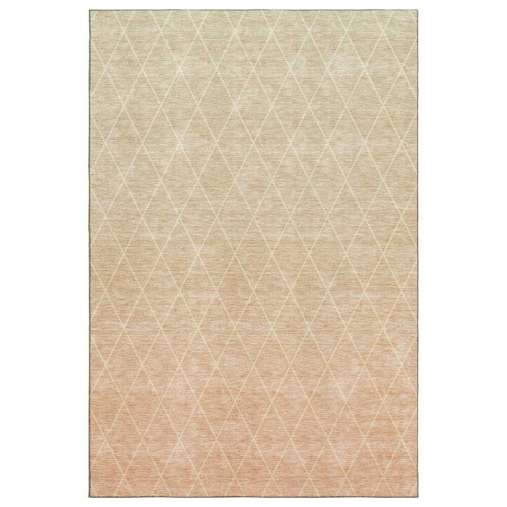 Dalyn Rug Company Lazio 3" x 5" Salmon Area Rug, , large