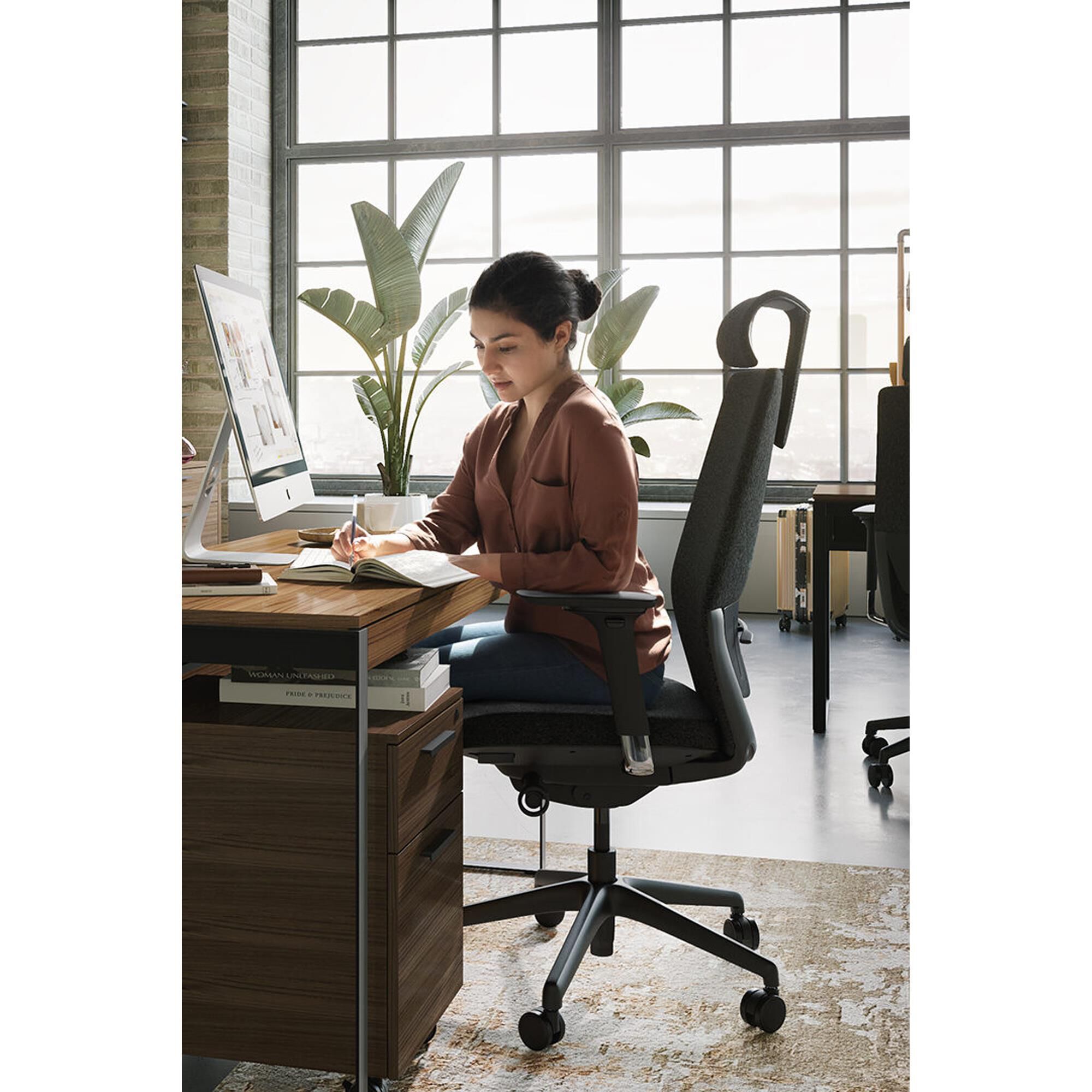 BDI Coda Task Chair in Black NFM