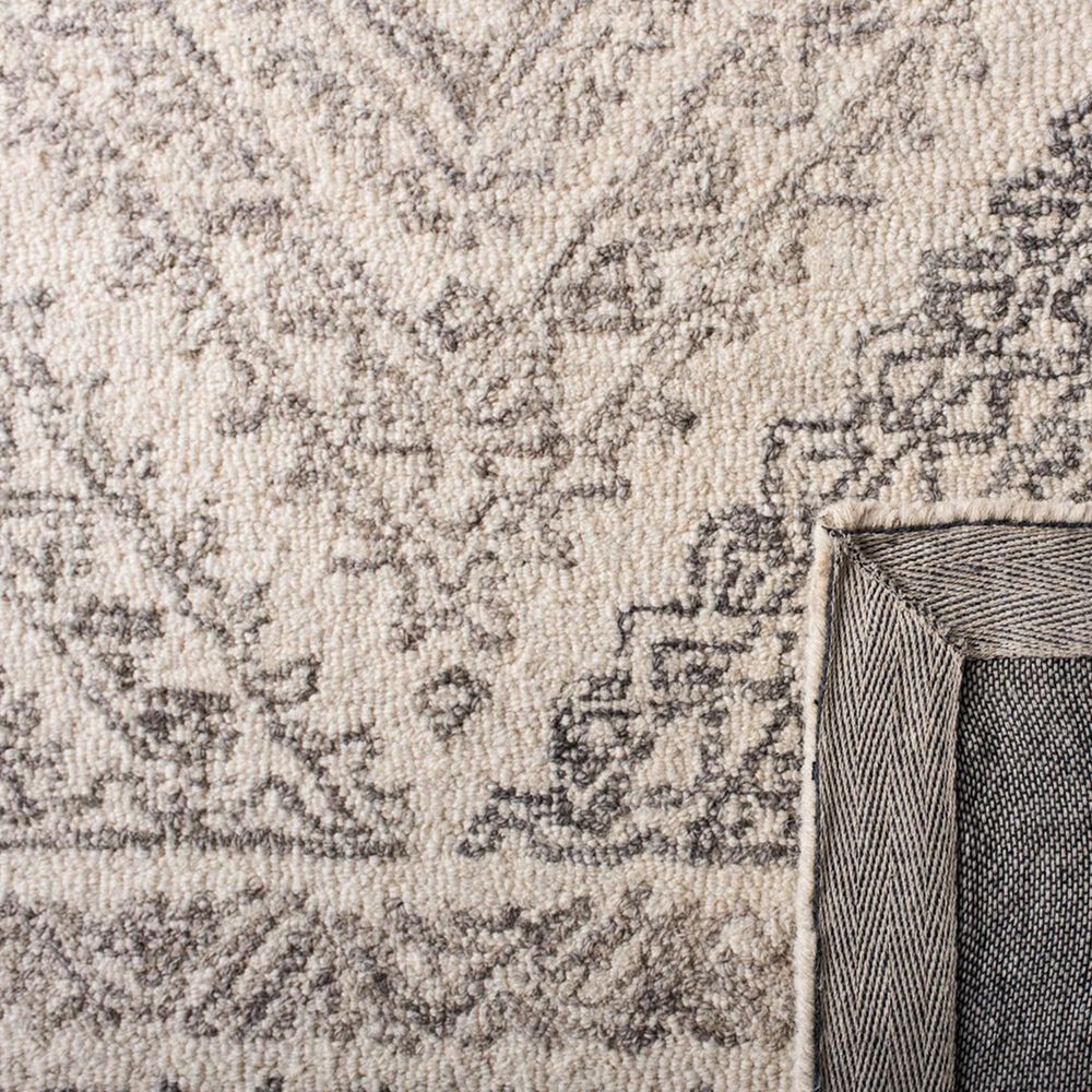 Safavieh Micro-Loop 3&#39; x 5&#39; Ivory and Light Brown Area Rug, , large