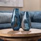 Slatehouse Bridger Large Vase in Blue and Brown, , large