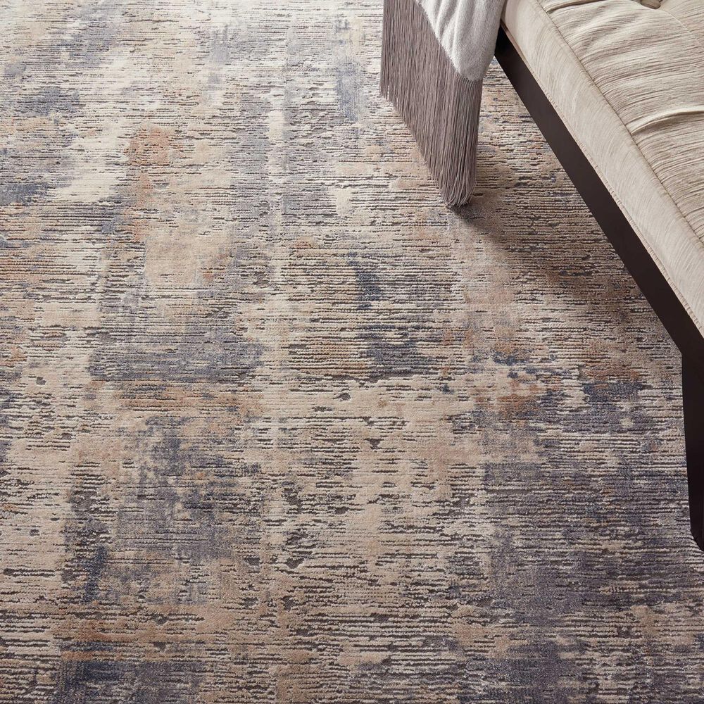 Nourison Rustic Textures RUS05 9&#39;3&quot; x 12&#39;9&quot; Beige and Grey Area Rug, , large