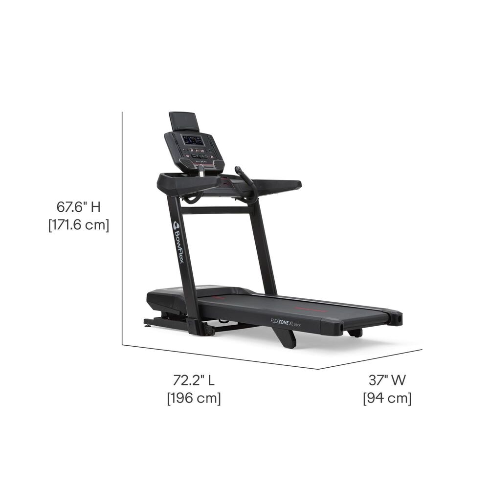 BowFlex T9 Folding Treadmill in Black, , large