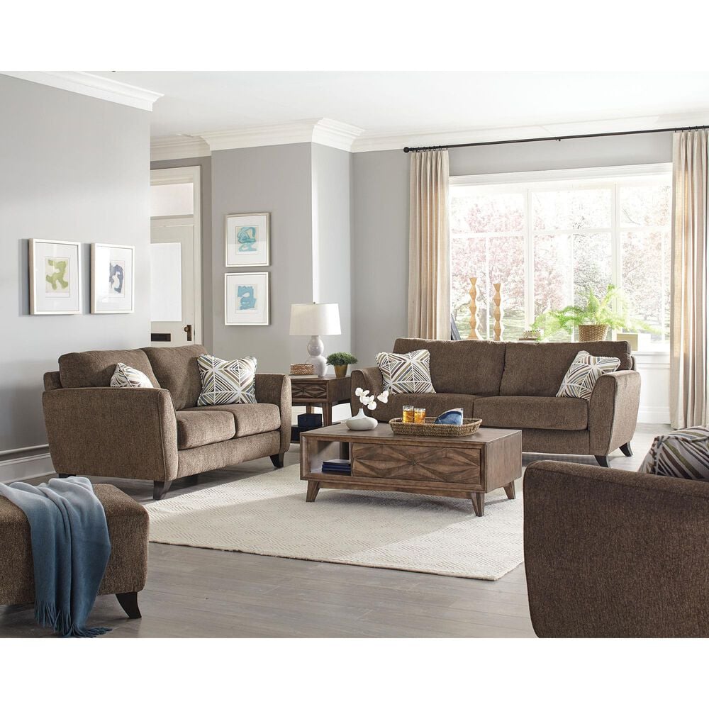 Hartsfield Alyssa Loveseat in Latte, , large