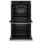 GE Appliances 2-Piece Kitchen Package with Stainless Steel 10 Cu. Ft. Double Electric Wall Oven and Black 30" Electric Cooktop, , large