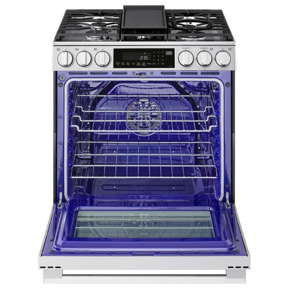 LG 6.3 Cu. Ft. Slide-in Gas Range in PrintProof Stainless Steel, , large