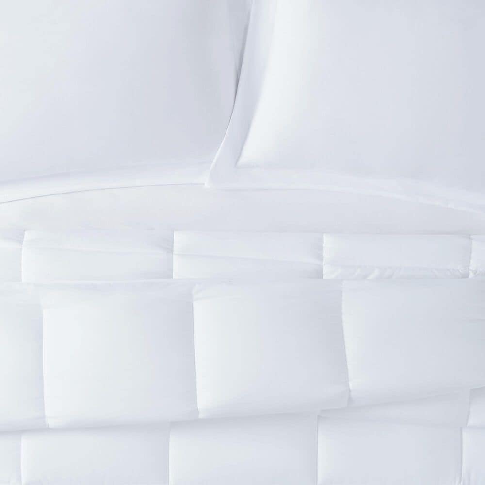 Pem America Truly Calm Antimicrobial 3-Piece Full/Queen Comforter Set in White, , large