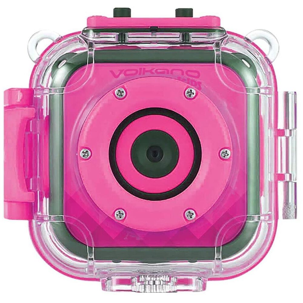 Volkano Kids Funtime Series Action Camera in Pink, , large