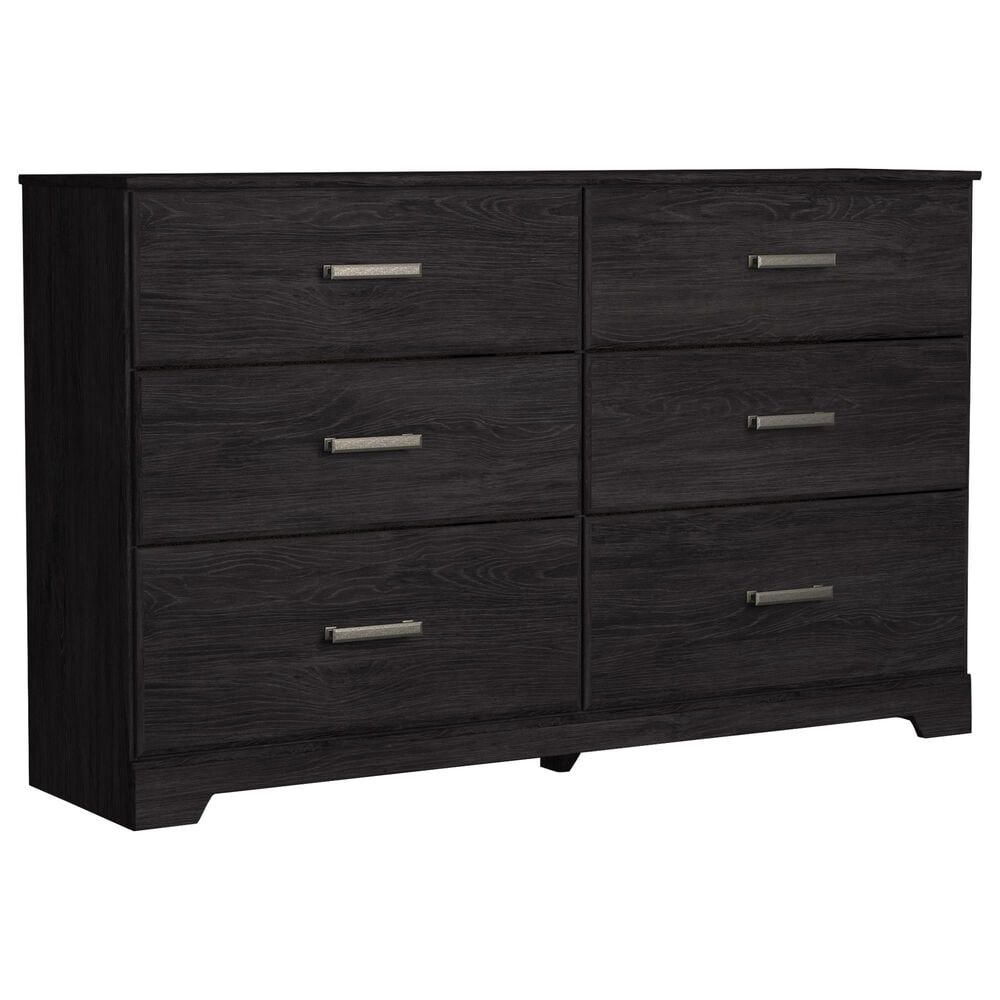 Ashley Belachime 3 Piece Full Panel Bedroom Set in Dark Charcoal, , large