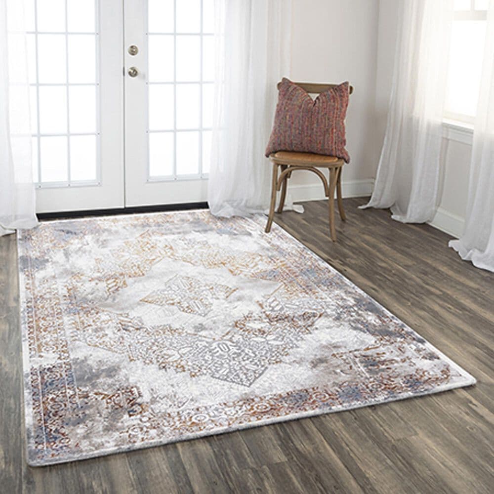 RIZZY Westchester WESWES858 8&#39;8&quot; x 11&#39;9&quot; Ivory and Multicolor Area Rug, , large