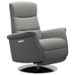 Stressless Mike Medium Power Recliner in Paloma Silver Grey, , large