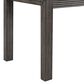 Belle Furnishings Moders Edge 60" Writing Desk in Caffee, , large