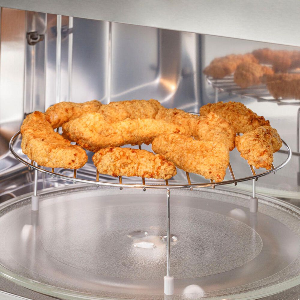 GE Profile 1.7 Cu. Ft. Convection Over-the-Range Microwave Oven in Stainless Steel, , large