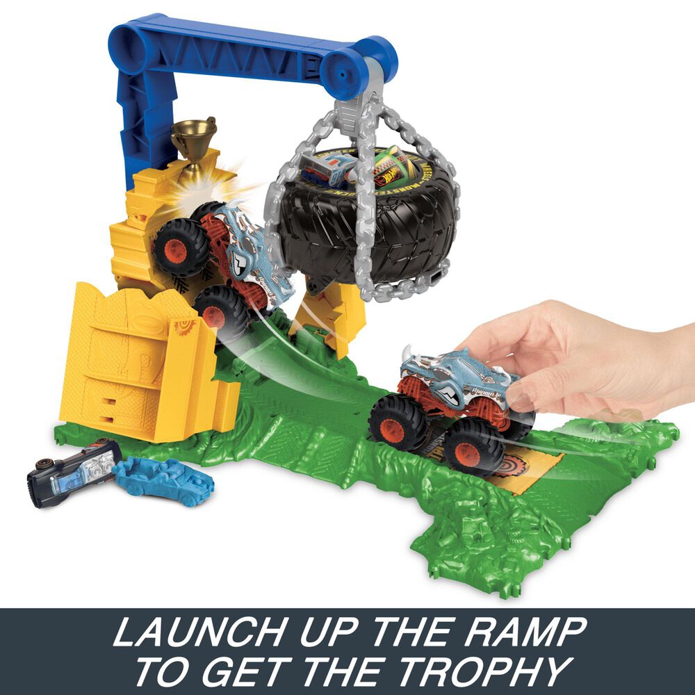 Mattel HW Monster Trucks Rhinomite, , large