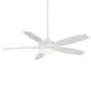 Minka-Aire Espace 52" Ceiling Fan with LED Light in White, , large