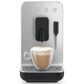 Smeg 47.34 Oz Automatic Coffee Machine Steam Wand in Black and Smoky Gray, , large