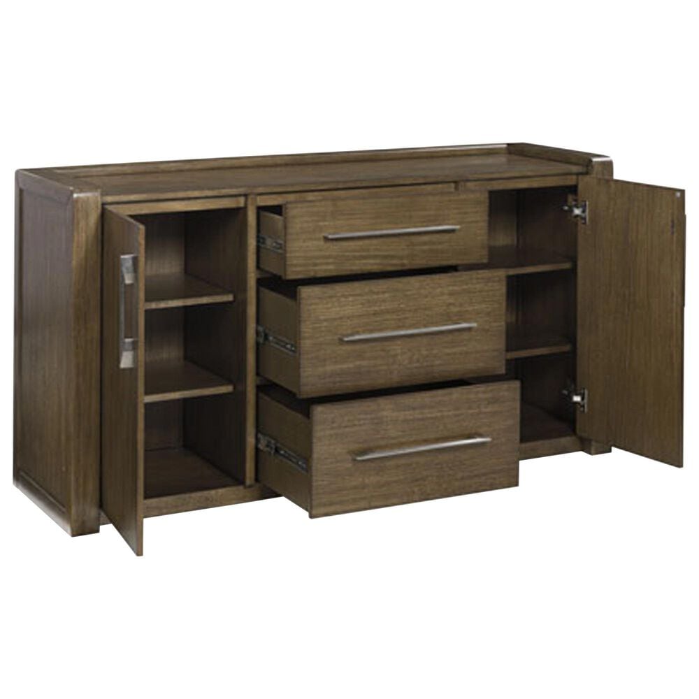 Ashley Marxmore Dining Room Server in Brown, , large
