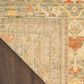 Nourison Antique Bloom Sage and Multicolor 8" x 10" Area Rug, , large