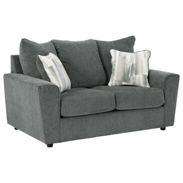 Ashley Stairatt Stationary Loveseat in Gravel, , large