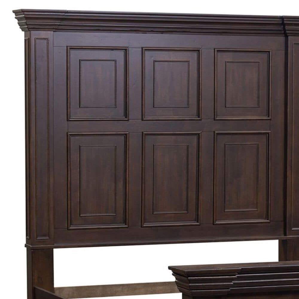 Liberty Furniture Big Valley Queen Panel Bed in Brownstone, , large