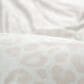 Chanasaya Home Leopard Print 3-Piece King Duvet Cover Set in Cream, , large
