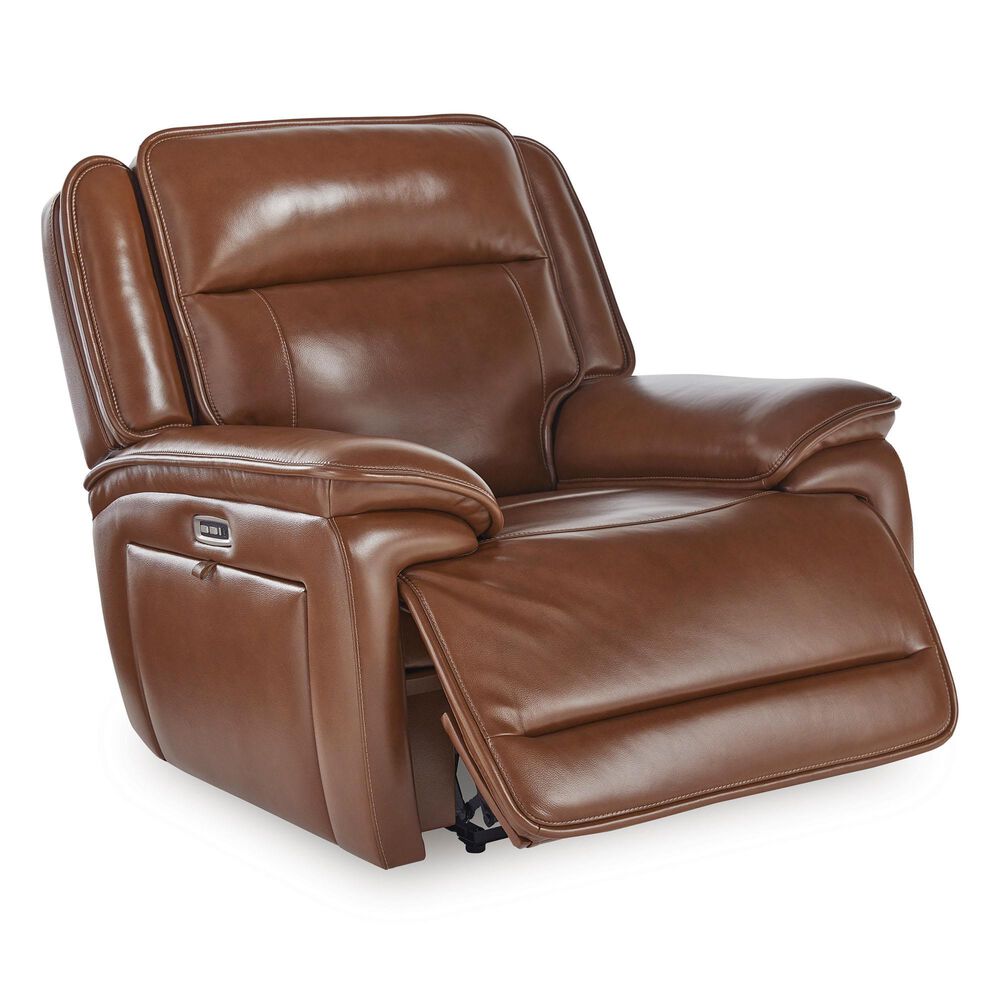 Ashley Healy Pier Power Recliner in Chocolate, , large