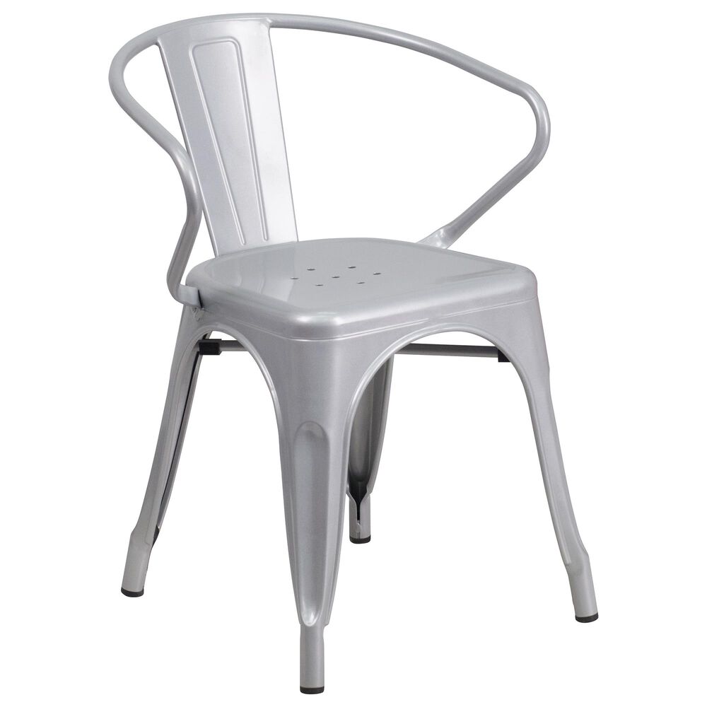 Flash Furniture Arm Chair in Gray, , large