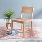 Linon Home Decor Cadence Side Chair with Woven Rope Seat in Natural (Set of 2), , large