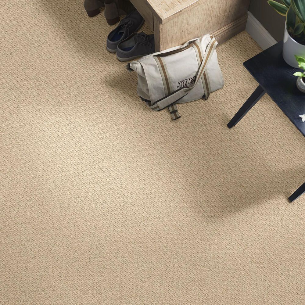 Shaw Powerful Art Carpet in Chamois, , large